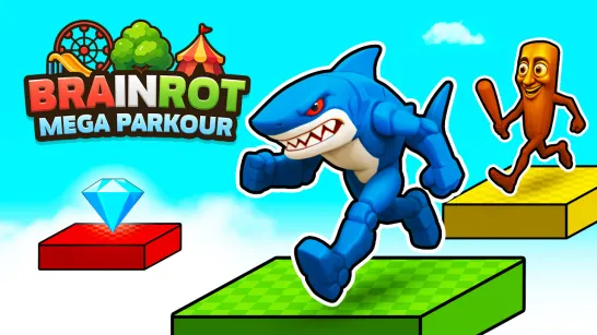 Play Brainrot Mega Parkour game
