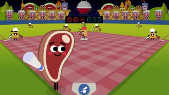 Play Doodle Baseball game