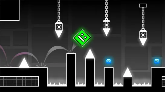 Geometry Platformer game Play Geometry Platformer game