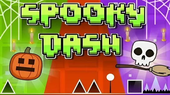Geometry (Spooky) Dash game Play Geometry (Spooky) Dash game