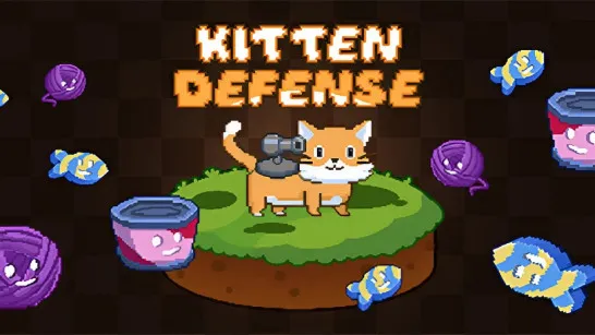 Play Kitten Defense game