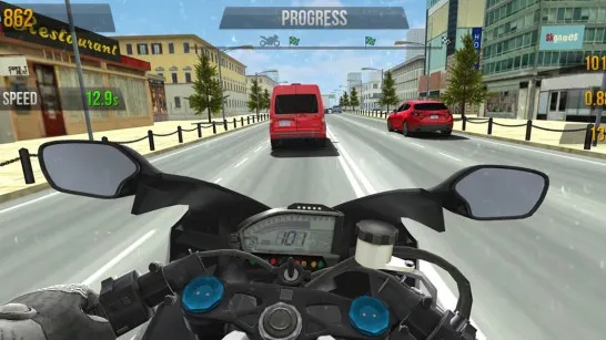 Play Moto Road Rash 3D game
