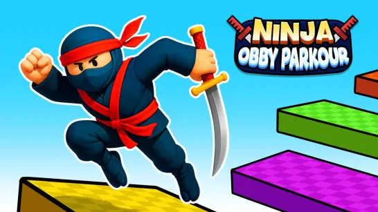 Play Ninja Obby Parkour game