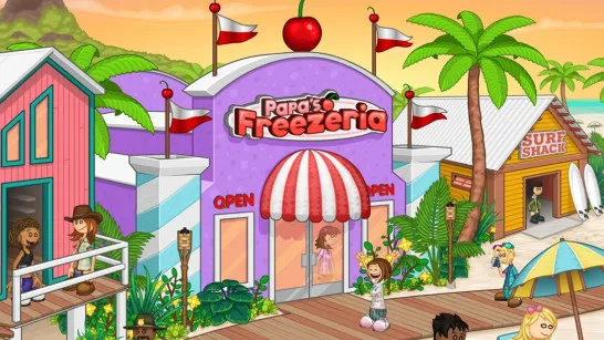 Play Papa's Freezeria game