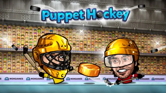 Puppet Hockey game Play Puppet Hockey game
