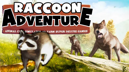 Play Raccoon Adventure: City Simulator 3D game