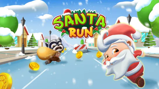 Play Santa Run game