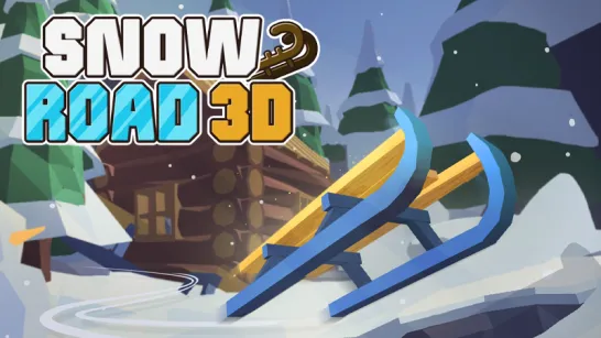 Play Snow Road 3D game