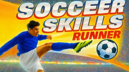 Soccer Skills Runner game Play Soccer Skills Runner game