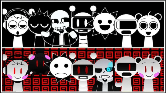 Play Sprunki Megalovania game